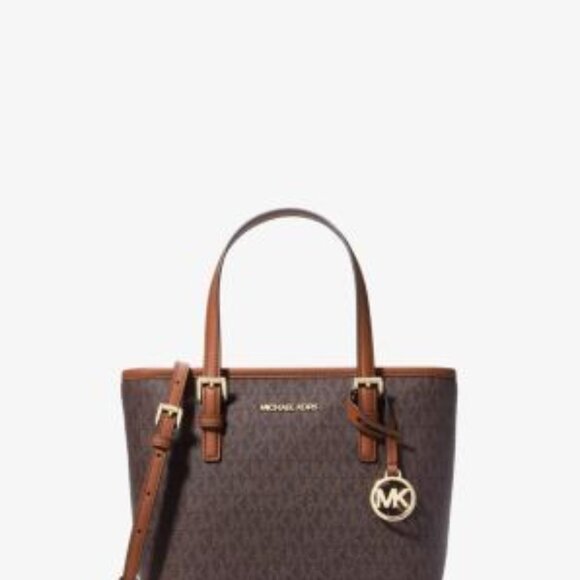 Michael Kors Small Brown Tote Bag - Picture 2 of 7